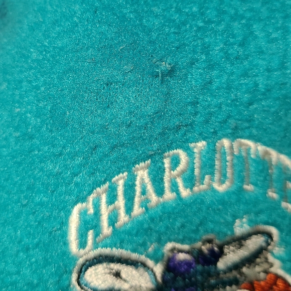 Vintage Kids Charlotte Hornets Jumpball Club 6-9 Months 90s Retro - Picture 8 of 8